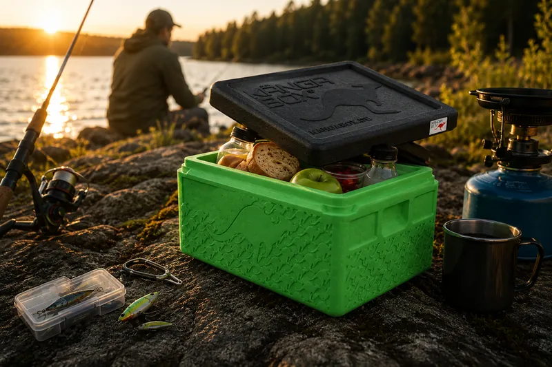 Outdoor-Verpflegung am See